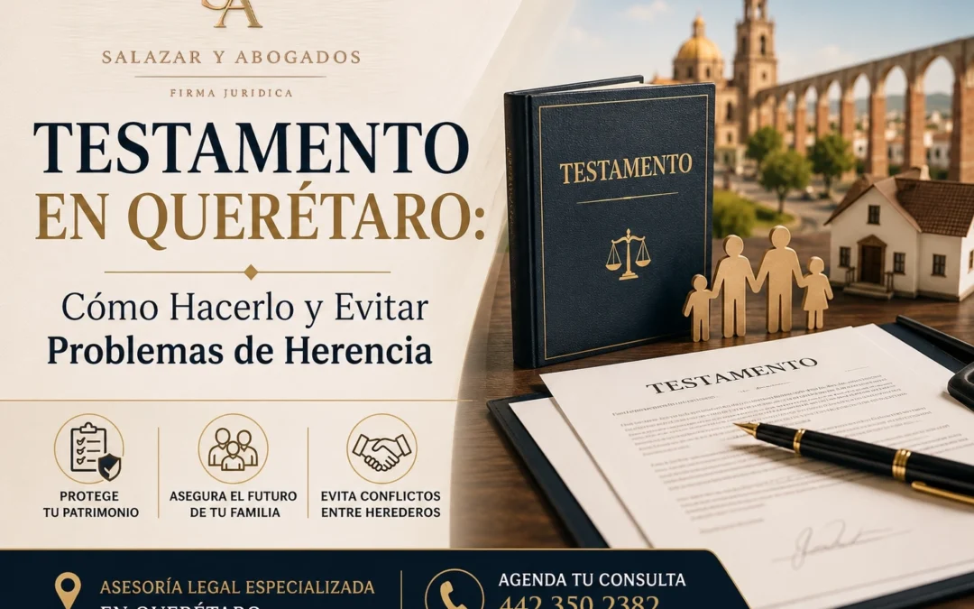 Testamento en Querétaro: Cómo Hacerlo y Evitar Problemas